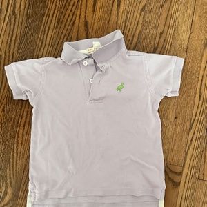 Beaufort Bonnet Company Boys Polo Shirt 2T size 2 toddler lavender light purple